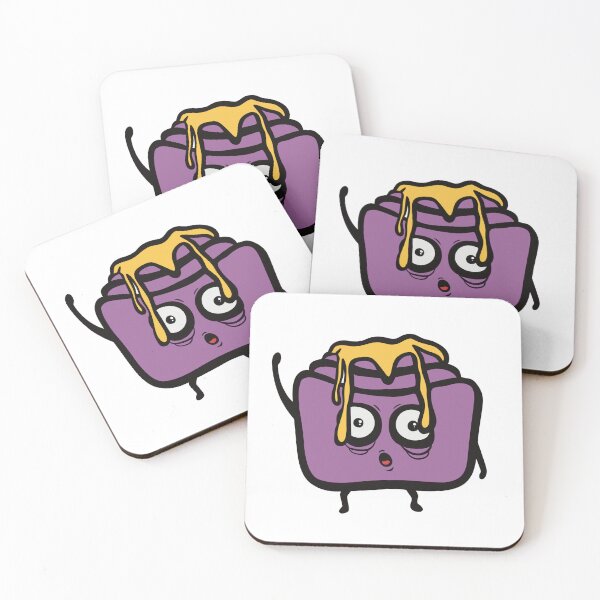Item preview, Cinnamon Bun Friend - Purple designed and sold by ArtBySutherland.