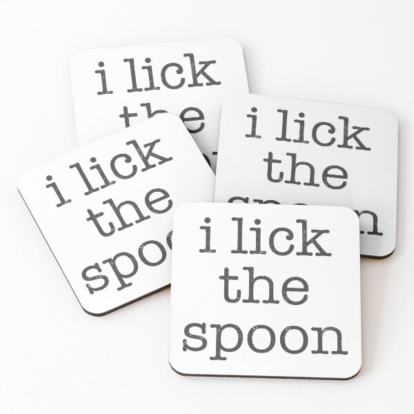 Item preview, I Lick the Spoon: A Baker's Whimsical Delight designed and sold by BakersArtists.