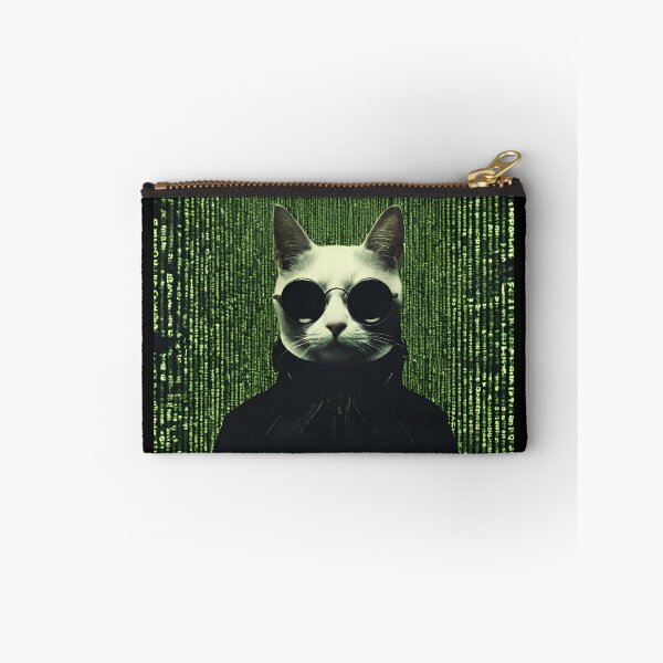 Item preview, Cat in The Matrix designed and sold by AYBOSHOP.