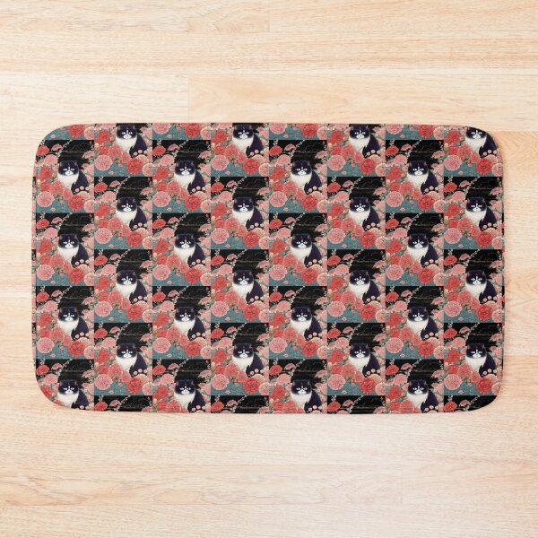 Item preview, himalayan cat in flowers designed and sold by EuropeanPrints.