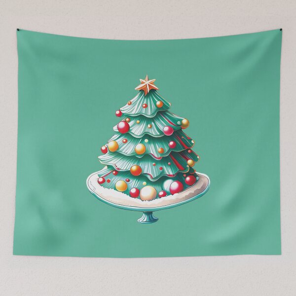 Item preview, Merry Christmas | Christmas Tree Cake  designed and sold by StarryHeavens.