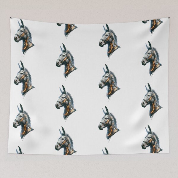 Item preview, Desert Trekker - Cyber Donkey designed and sold by MrAI-Store.