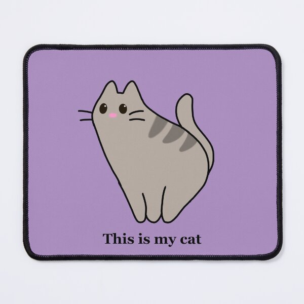 Item preview, Gray cat designed and sold by VarPlace.