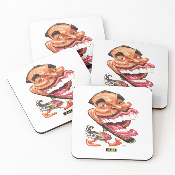 Item preview, DRAKE - Another Great Illustration from Paul Cemmick's POPSTAR MUTATIONS by DAVID RICHARDSON designed and sold by TIGERDAVER.