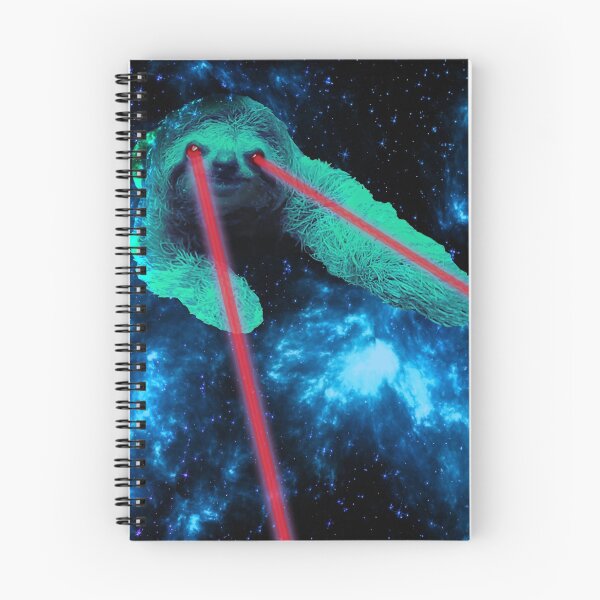 Item preview, Laser Eyed Space Sloth, Slow Motion King of the Galaxy designed and sold by Dapper Lad.