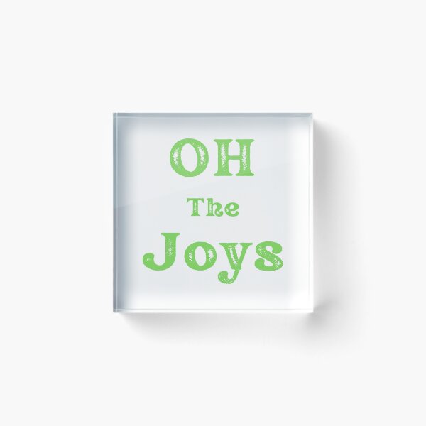 Item preview, Oh the Joys designed and sold by Anthony Hiorns.