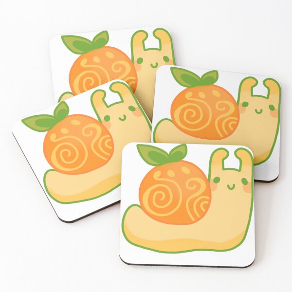 Item preview, orange snail mail designed and sold by Taya's Studio.