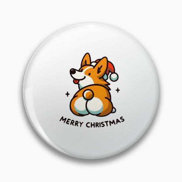 Item preview, Corgi Claus's Cheeky Greeting designed and sold by EpicPaws.