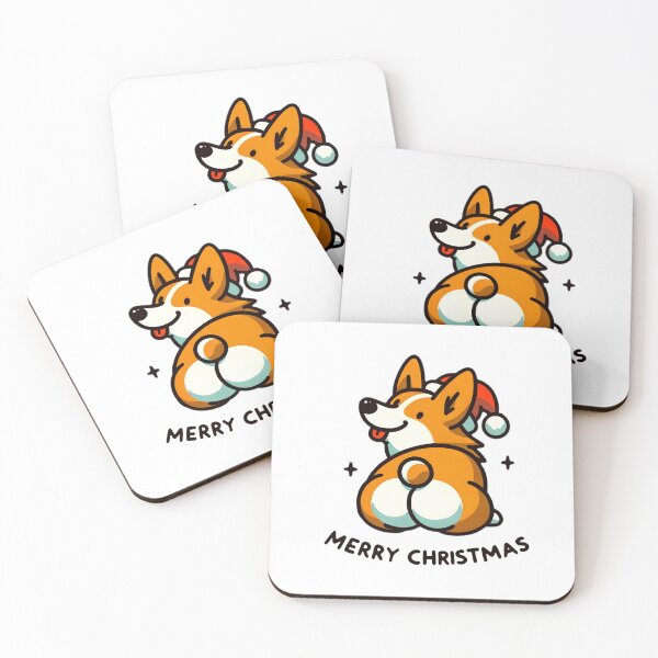 Item preview, Corgi Claus's Cheeky Greeting designed and sold by EpicPaws.