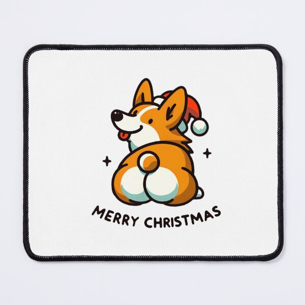 Item preview, Corgi Claus's Cheeky Greeting designed and sold by EpicPaws.