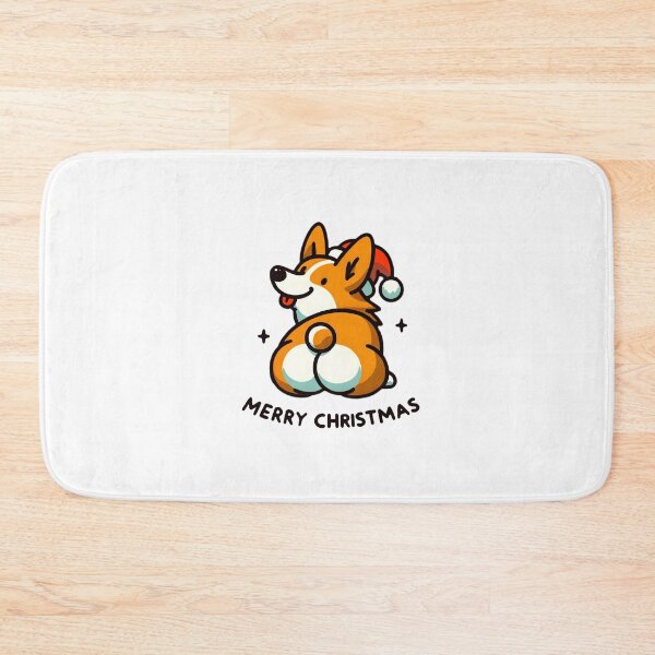 Item preview, Corgi Claus's Cheeky Greeting designed and sold by EpicPaws.
