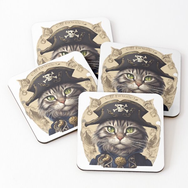 Item preview, Pirates of the Caribbean Cat designed and sold by AYBOSHOP.