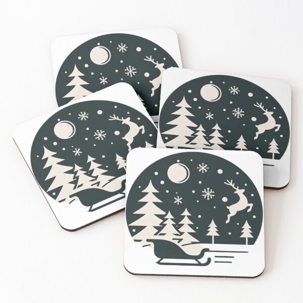 Item preview, Minimalist Winter Wonderland  designed and sold by HeadTurningArt.