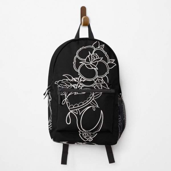 Item preview, Traditional white reaper rose flash designed and sold by ReaperRoseCo.