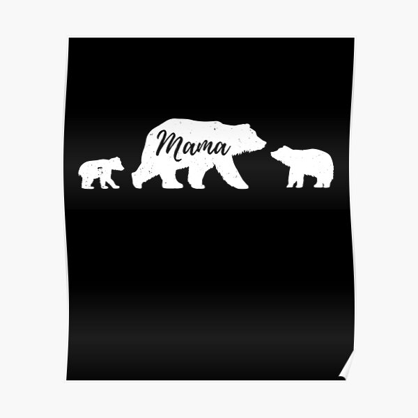  Mama Bear 2 Cubs Cheetah Mom To Be Pregnancy Announcement T- Shirt : Clothing, Shoes & Jewelry