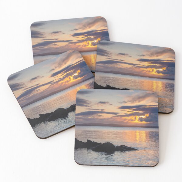 Item preview, Port Charlotte Sunrise on the Rocks designed and sold by IslayFineArt.
