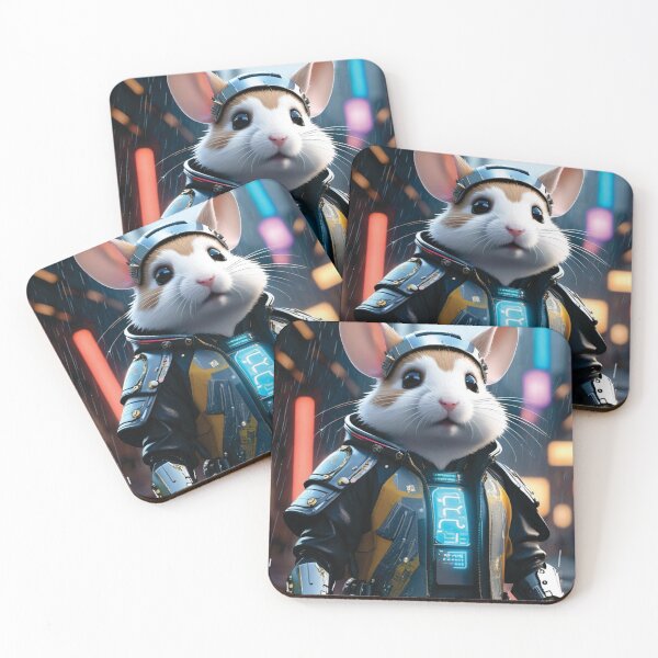 Item preview, Cyberpunk Hamster 3 designed and sold by Decyo.