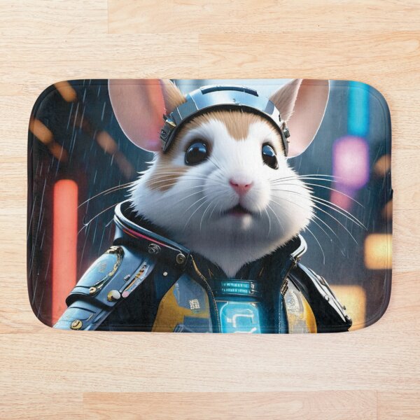 Aperçu de l'œuvre Cyberpunk Hamster 3 créée et vendue par Decyo.