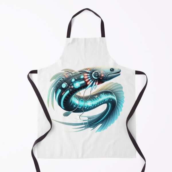 Item preview, Neon Voyager - Cyber Eel designed and sold by MrAI-Store.