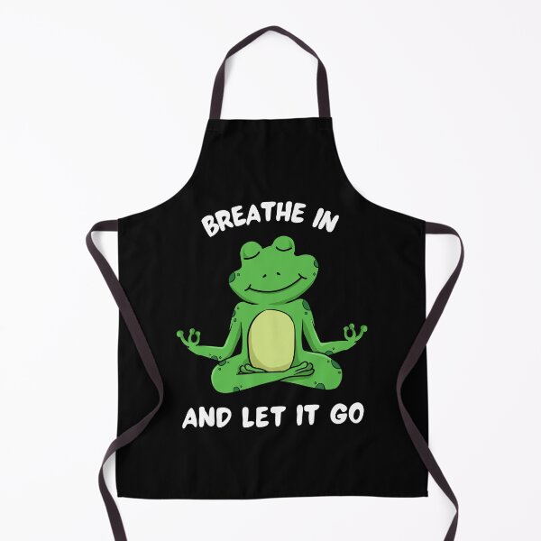 Item preview, Frog Yoga - Breathe In And Let It Go Design designed and sold by RektRepublic.