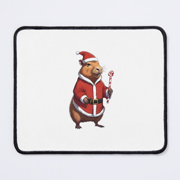 Item preview, Capybara dressed as a festive Santa designed and sold by ExtraSilver.