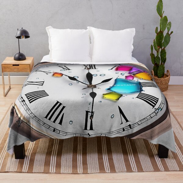 Item preview, Time in Transparency: Our Aquatic Crystal Clocks as Digital Masterpieces. designed and sold by Artedig.