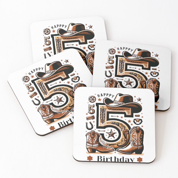 Item preview, Wild West Cowboy 5th Birthday designed and sold by Jurady.