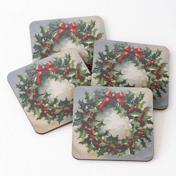 Item preview, Holly Wreath designed and sold by NitaBond.