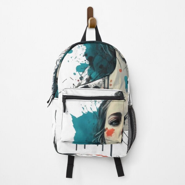 Item preview, Painted rebel woman watercolor splash no.3 designed and sold by QvDesigns.