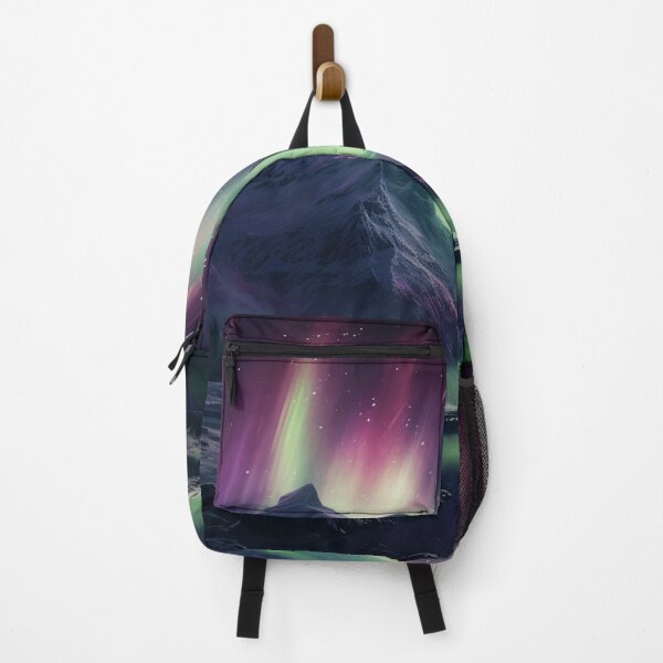 Item preview, Aurora Borealis Aurora Nothern Lights Winter Scene designed and sold by OliveAndSnow.