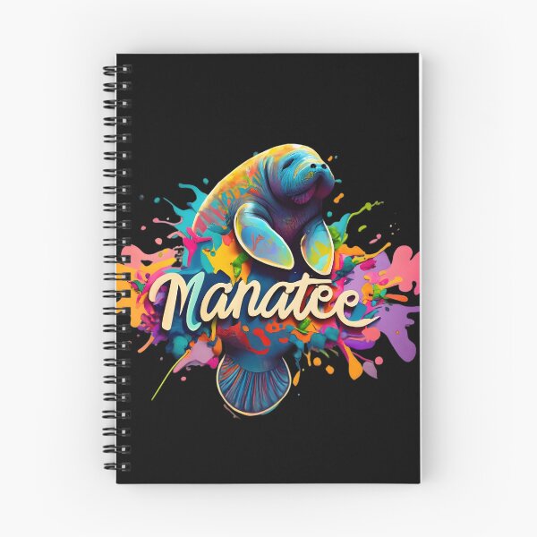 Item preview, Aquatic Harmony - Watercolor Manatee design designed and sold by SandbarTees.