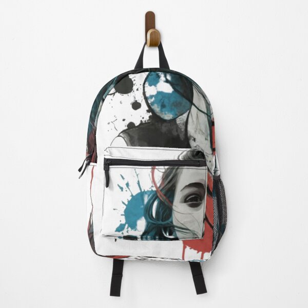 Item preview, Mujer rebelde pintada acuarela splash no.1 designed and sold by QvDesigns.