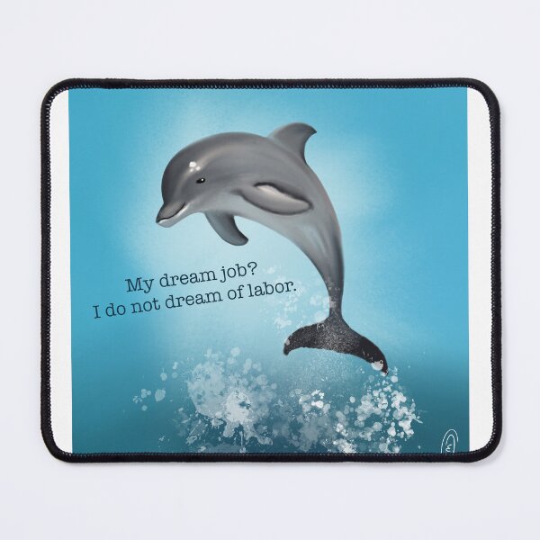 Item preview, Dream Dolphin designed and sold by Charlie-Curio.