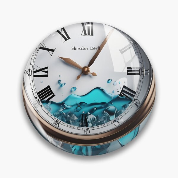 Item preview, Digital Waters: The New Dimension of Time in Our Innovative Crystal Clocks. designed and sold by Artedig.