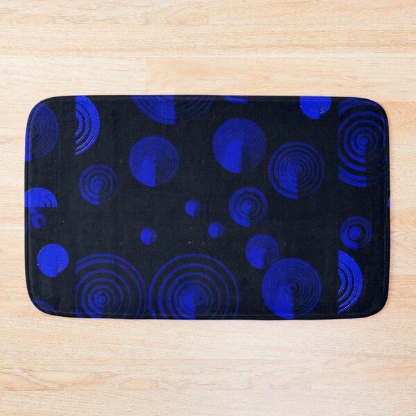 Item preview, Circles on fabric in black designed and sold by CushyNest.
