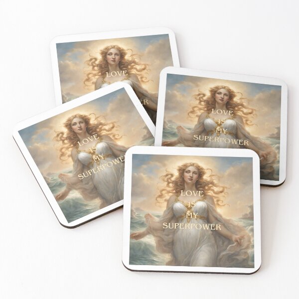 Item preview, Aphrodite Greek Goddess of Love and Beauty Quote designed and sold by TheLocoShop.