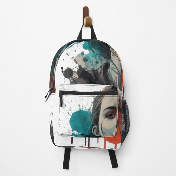 Item preview, Painted rebel woman watercolor splash no.5 designed and sold by QvDesigns.