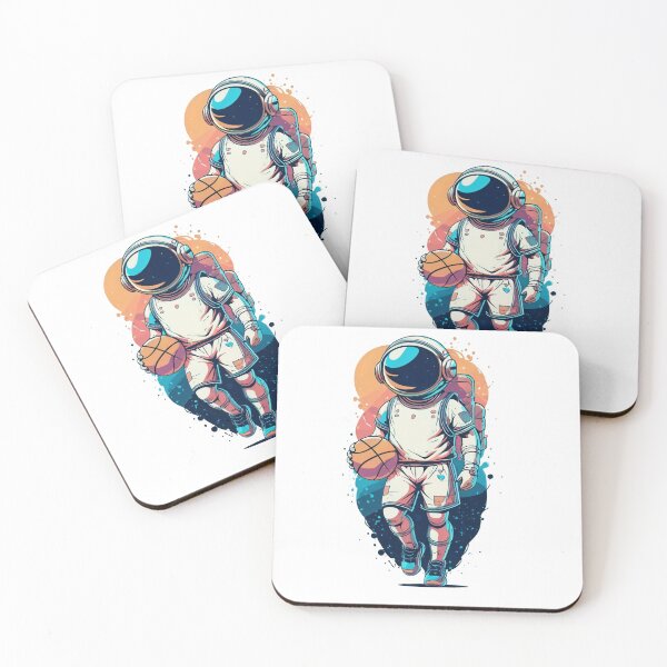 Item preview, Astronaut with basketball designed and sold by a-salah.