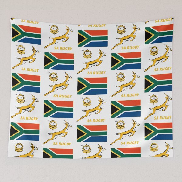 Item preview, SPRINGBOK RUGBY SA FLAG -CHAMPS designed and sold by Lovesicker.