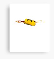 A yellow utopic bag Canvas Print
