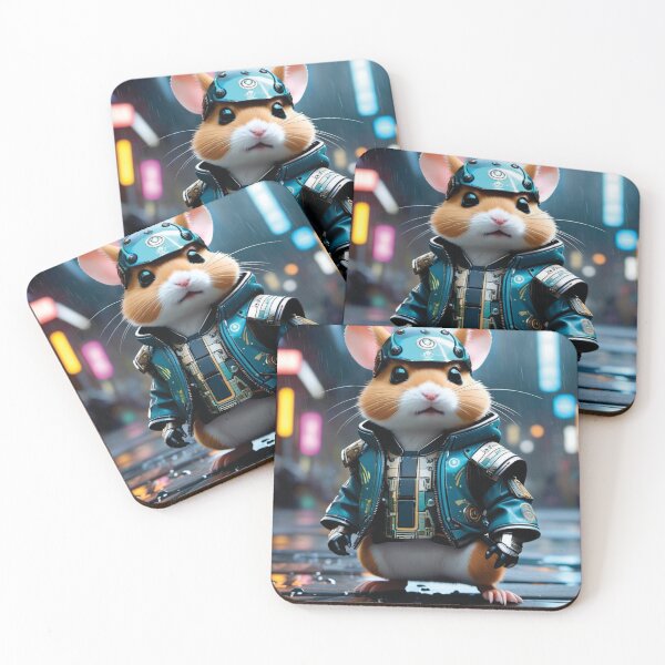 Item preview, Cyberpunk Hamster 4 designed and sold by Decyo.