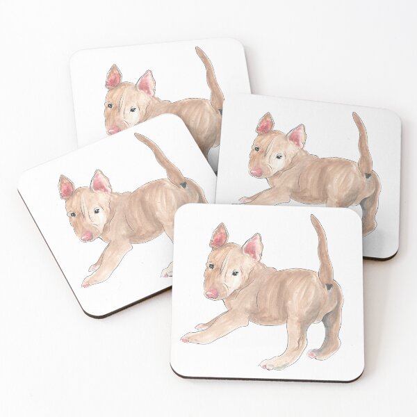 Item preview, Happy Pit Bull by Karen Little designed and sold by Littleviews.