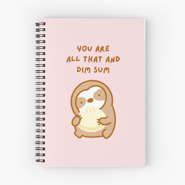 Item preview, Dim Sum Soup Dumpling Sloth  designed and sold by theslothinme.