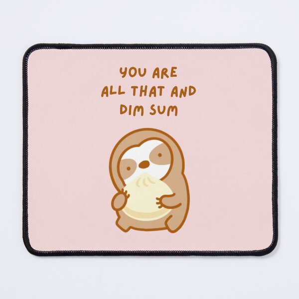 Item preview, Dim Sum Soup Dumpling Sloth  designed and sold by theslothinme.