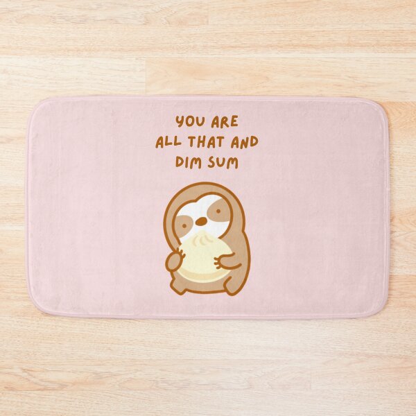 Item preview, Dim Sum Soup Dumpling Sloth  designed and sold by theslothinme.