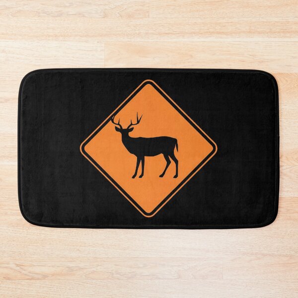 Item preview, Deer Warning Road Sign designed and sold by FlexYourMind.