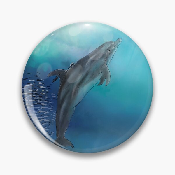 Item preview, bottlenose dolphin designed and sold by yaoyao-friends.