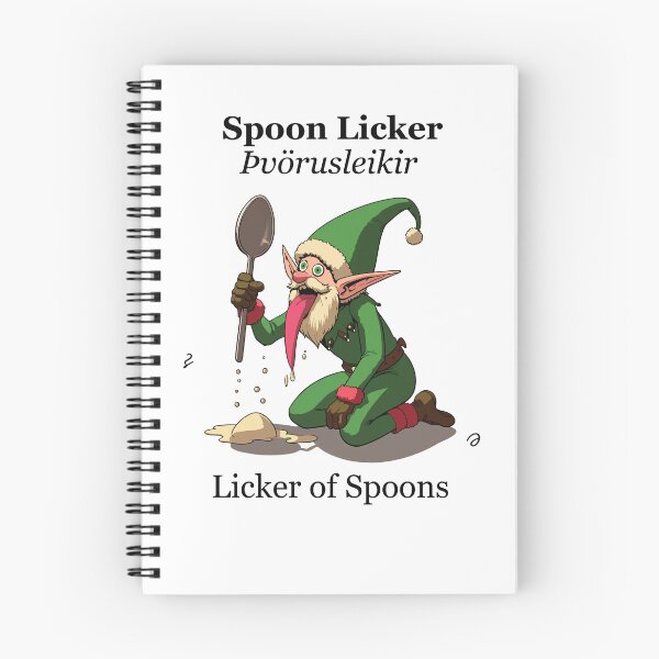 Item preview, The Yule Lads: Spoon Licker (Þvörusleikir) designed and sold by BaldMonkDesigns.