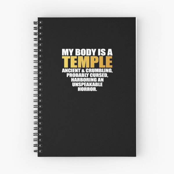 Item preview, My Body Is A Temple Ancient and Crumbling V14 designed and sold by TeeTimeGuys.