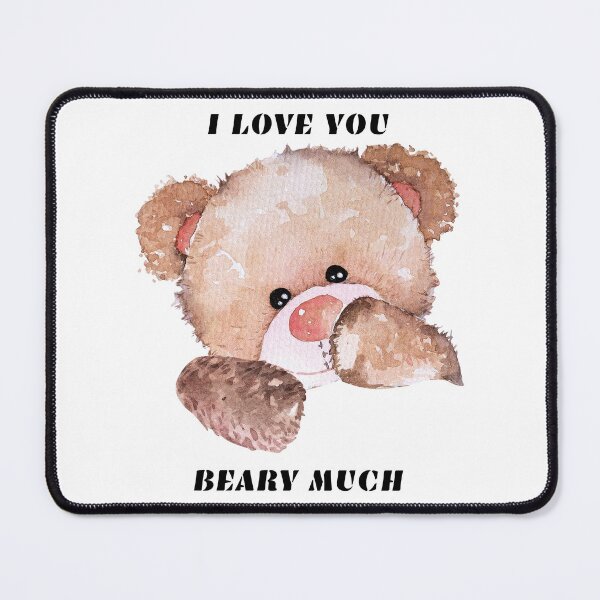 Item preview, Love You Beary Much designed and sold by MarzenaKa.